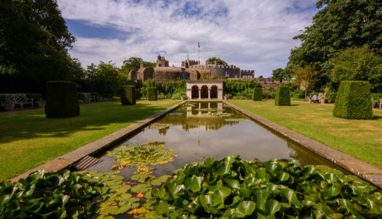 Springtime at Walmer Castle in Kent